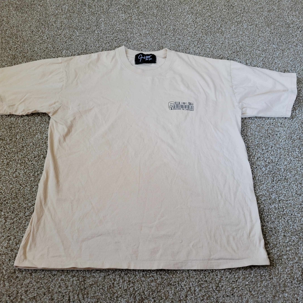 Unisex Japan Good Find For You Tan Domo character tee